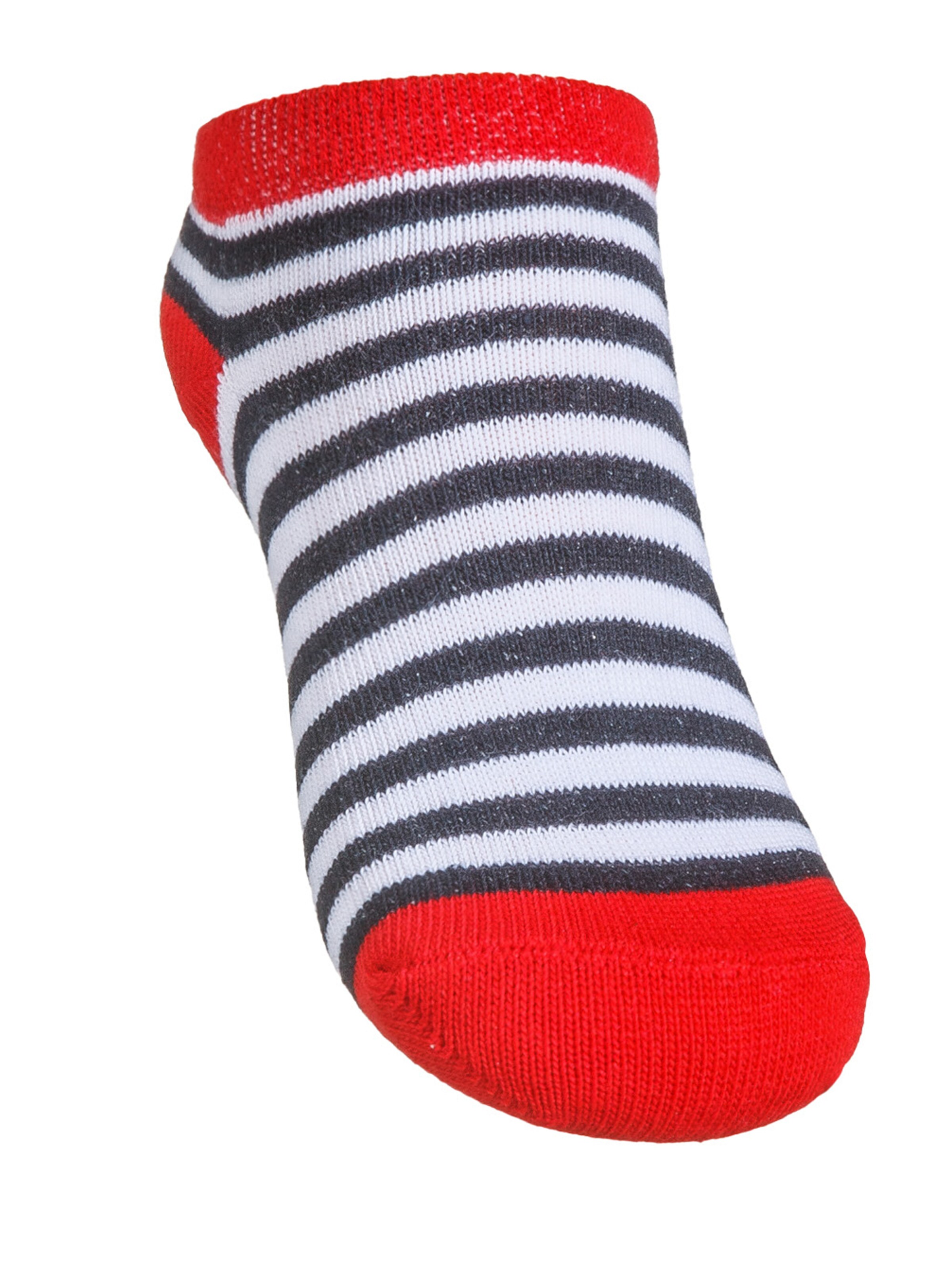 Cotton Prime - Meias 'Maritim' em vermelho