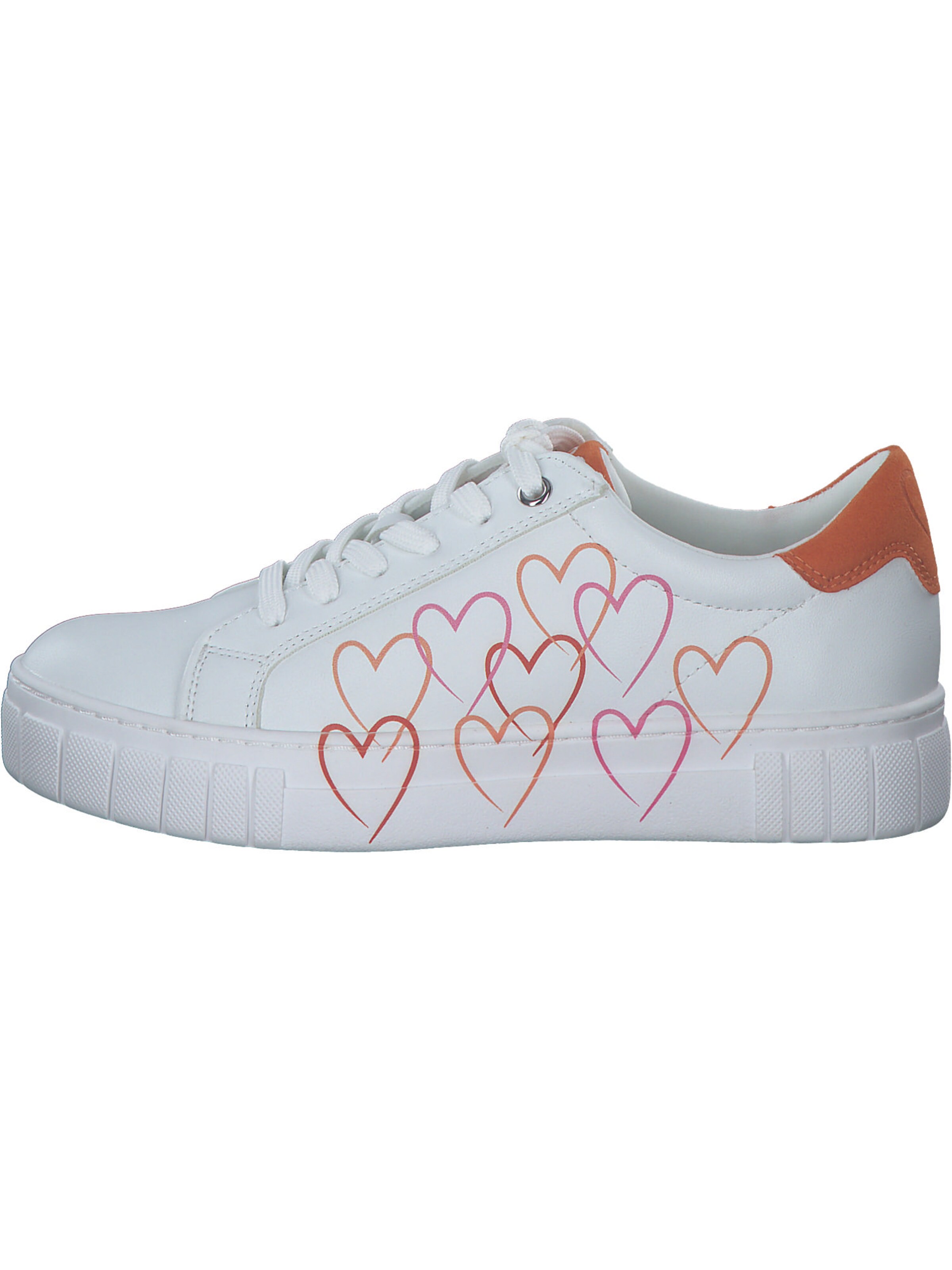 MARCO TOZZI Schnürschuh in Weiß