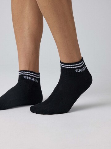 SNOCKS Socken in Schwarz