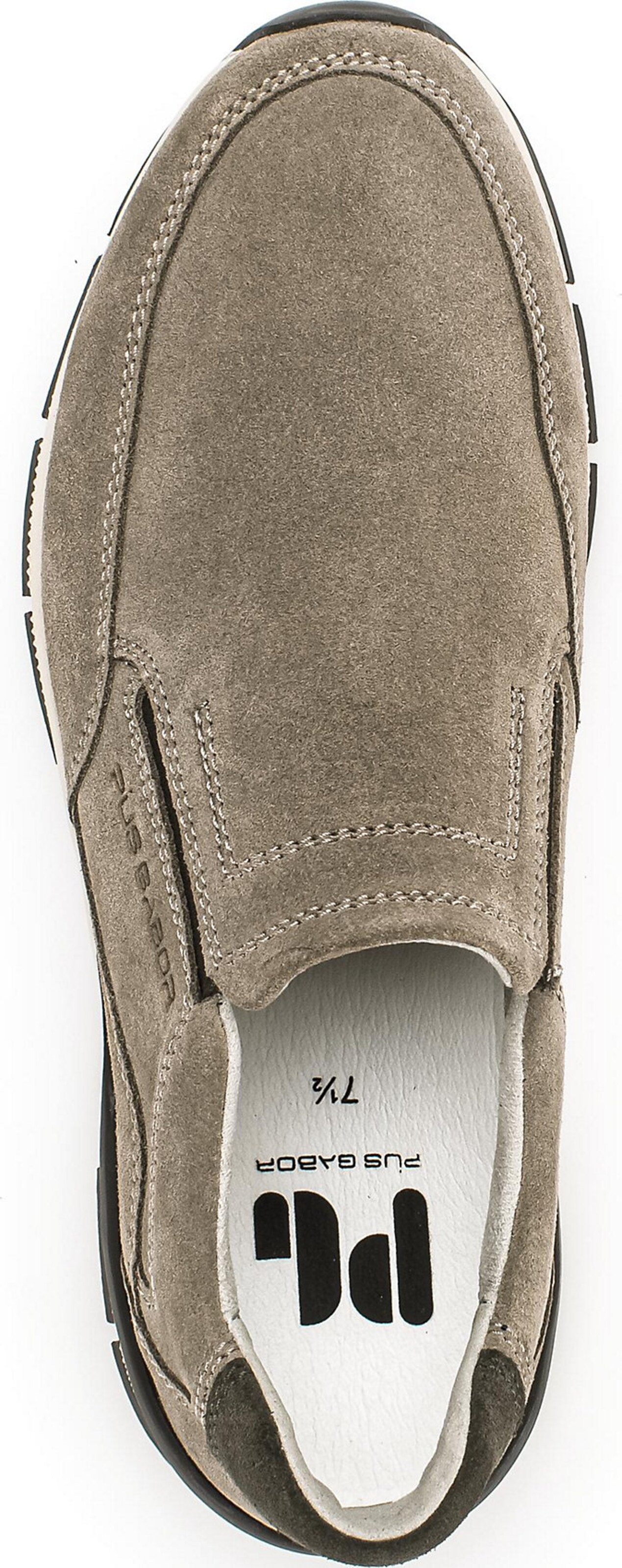 Pius Gabor Slip-ons in Bruin