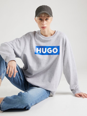 HUGO Blue Sweatshirt 'Classic' in Grau