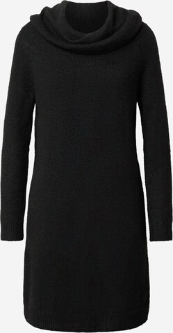 Robes en maille 'Marli' ONLY en noir : devant