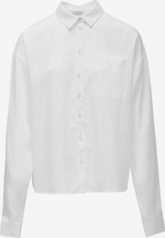 Chemisier Salsa Jeans en blanc : devant