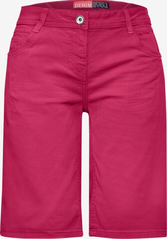 CECIL Regular Pants 'Scarlett' in Pink: front