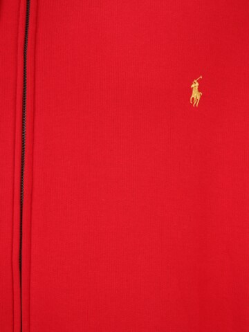 Polo Ralph Lauren Big & Tall Zip-Up Hoodie in Red