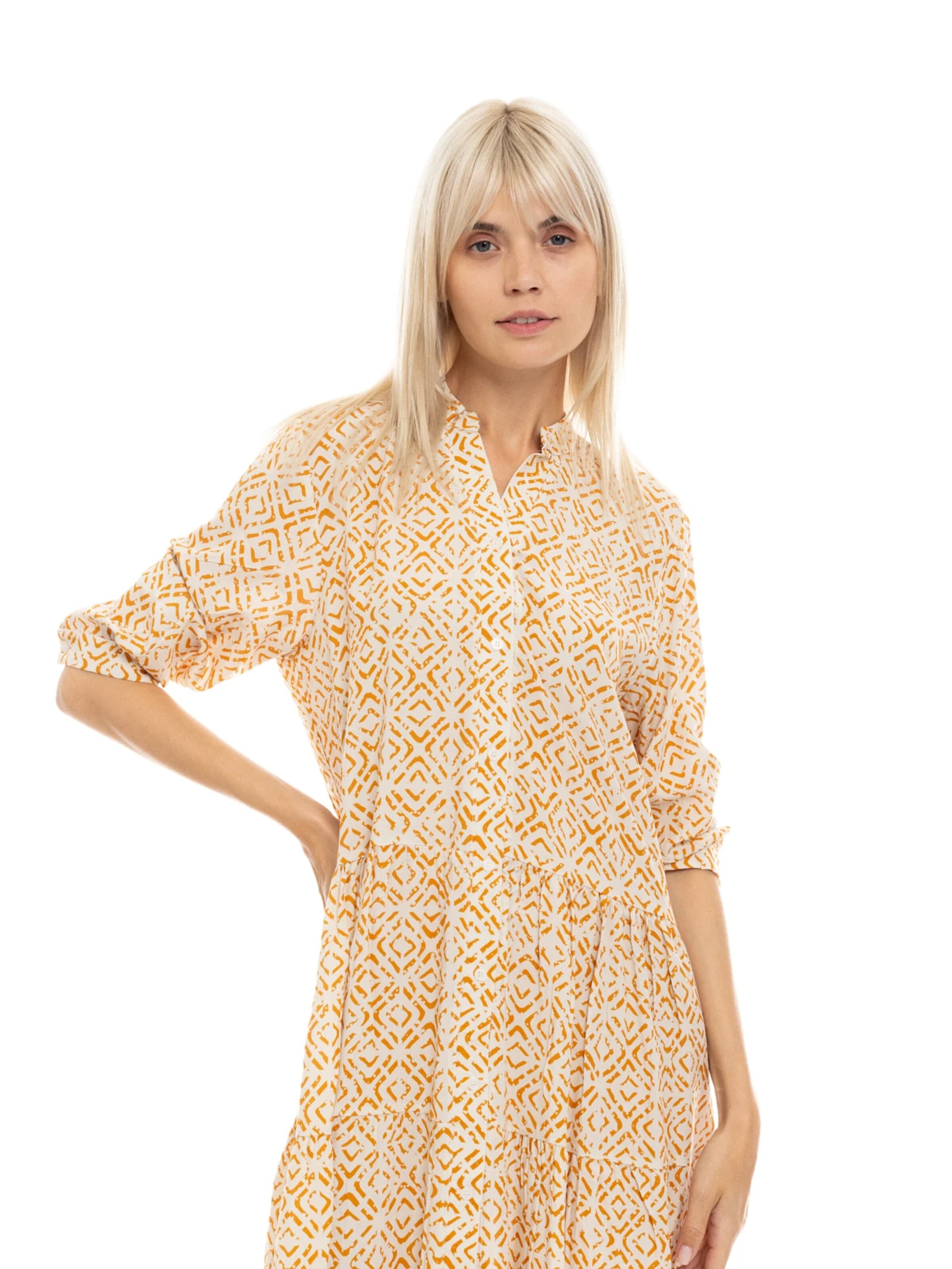 Abito estivo 'BEACHWEAR SUNSET' di Pink Label in giallo