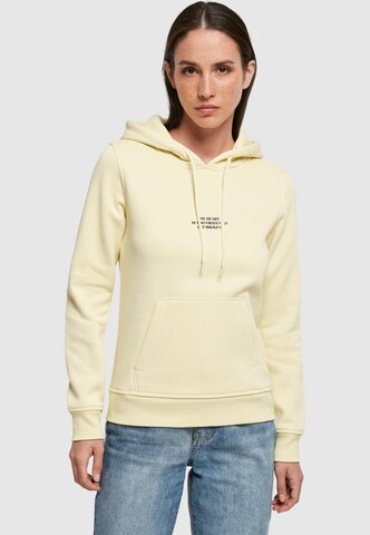 Sweat-shirt 'Too Frozen' Mister Tee en jaune