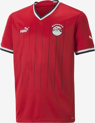 T-Shirt fonctionnel 'Ägypten 22/23' PUMA en rouge : devant