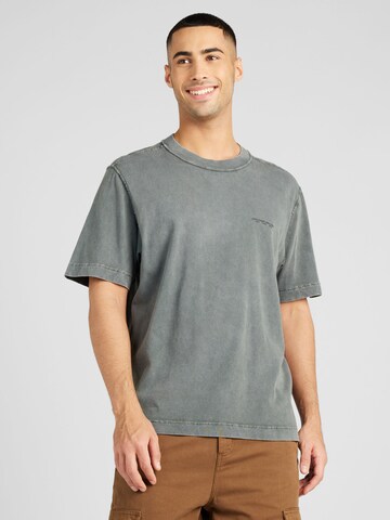 T-Shirt Abercrombie & Fitch en gris : devant