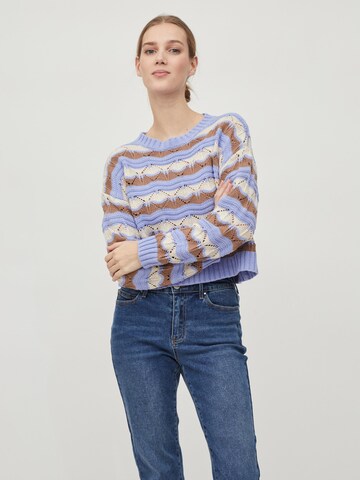 Pull-over Vila Petite en violet : devant