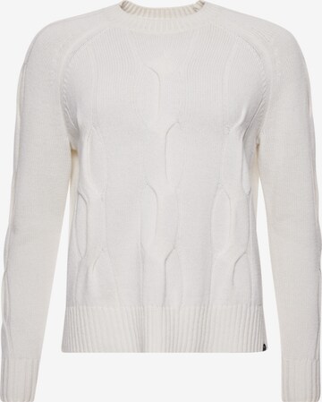 Superdry Sweater 'Studios' in White: front
