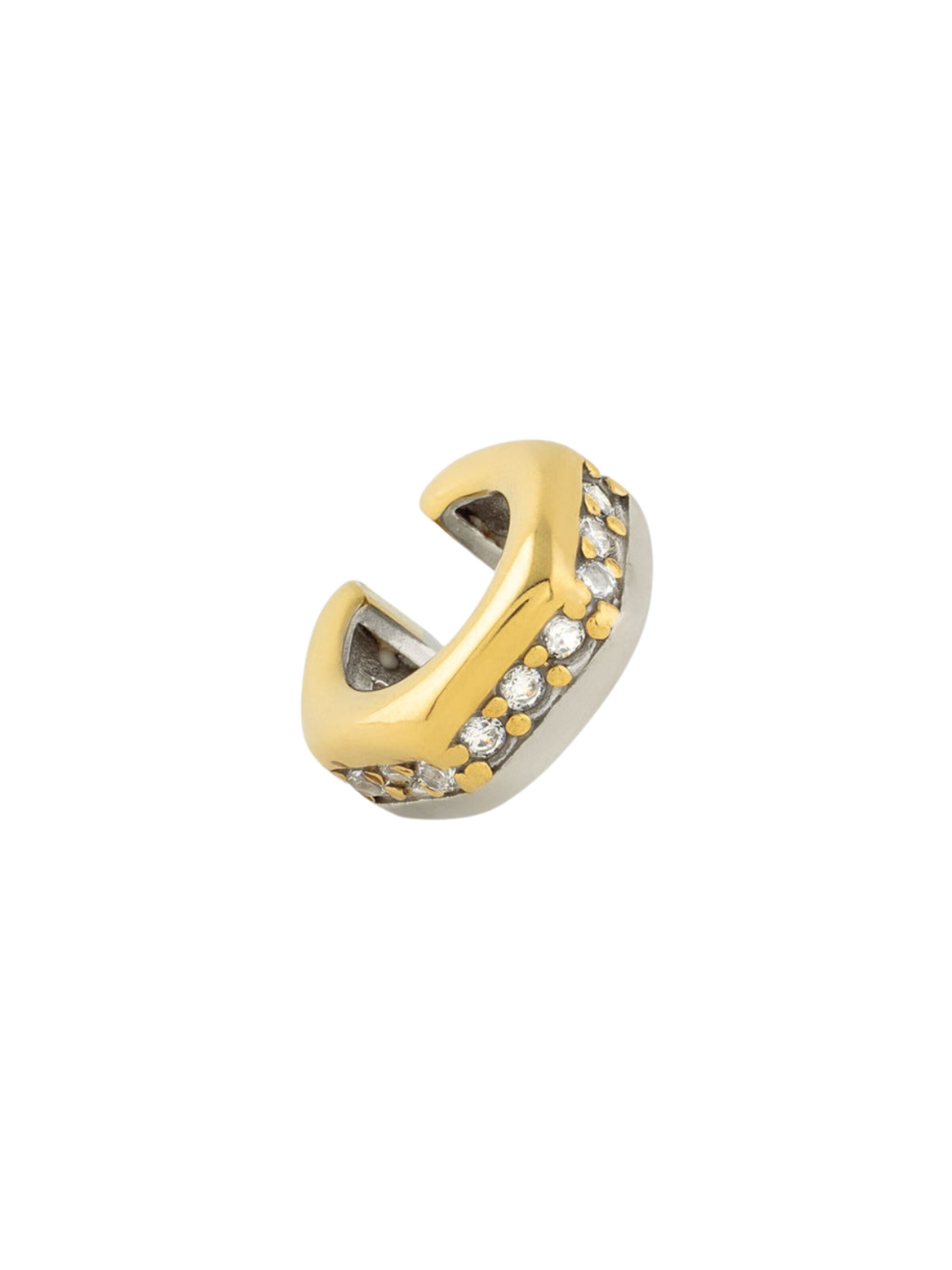 YParis Oorbellen 'Ear cuff Lovis Bi' in Goud: voorkant