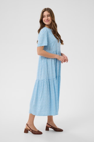 Robe 'CRTiah' Cream en bleu