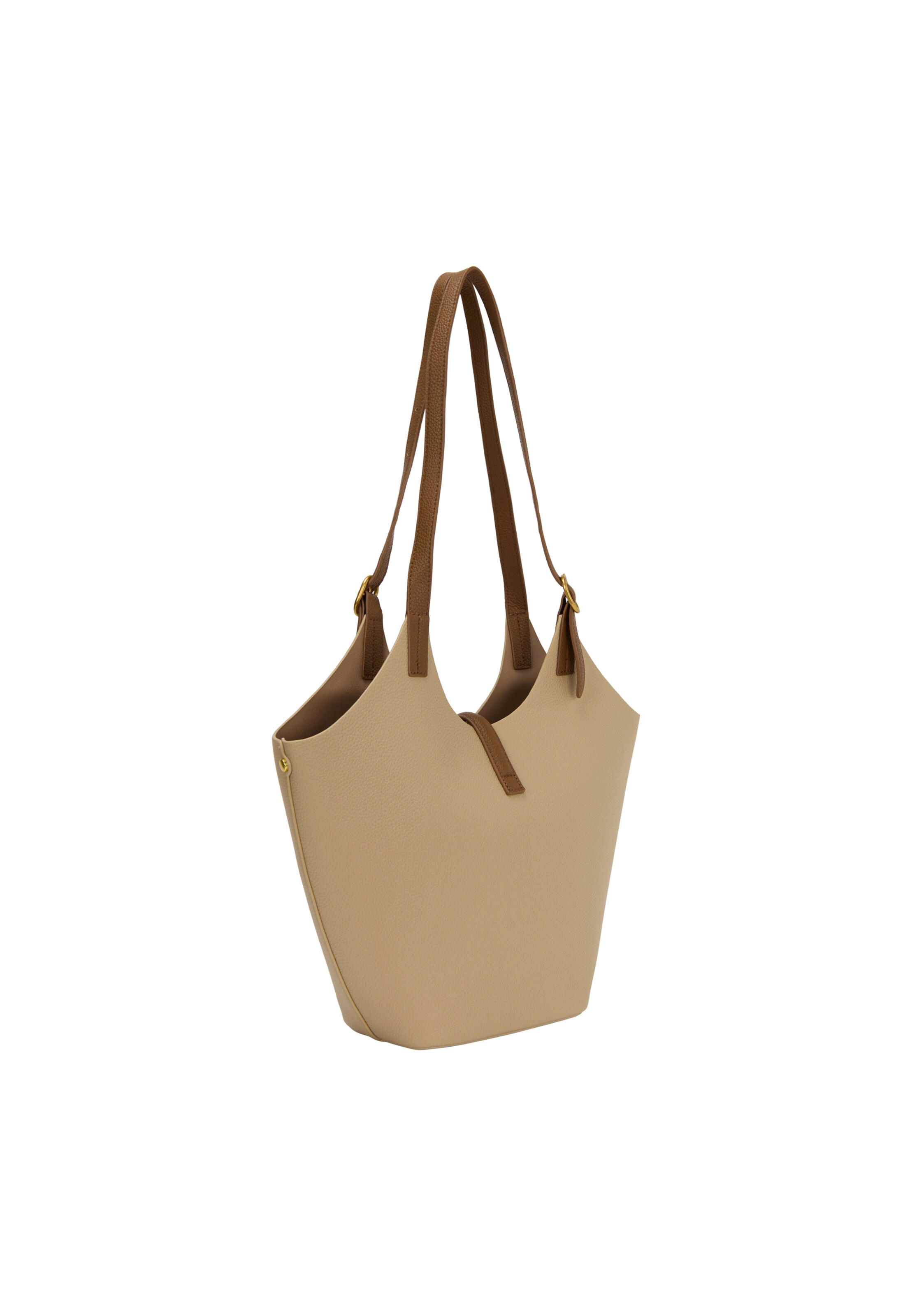 bēšs Usha "Shopper" tipa soma