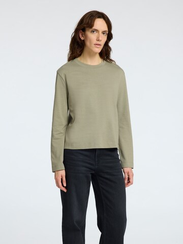 SELECTED FEMME Shirt 'SLFEssential' in Green: front