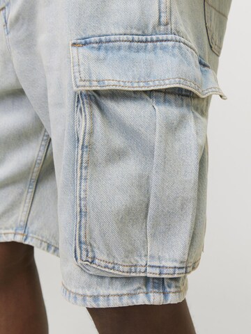 JACK & JONES Regular Cargojeans in Blau