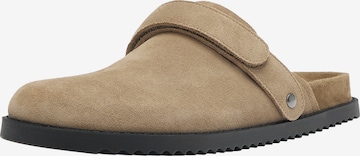 Pull&Bear Puukengät & Crocks-jalkineet värissä beige: etupuoli