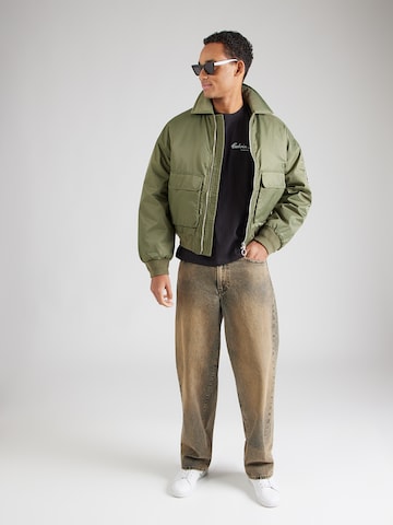 Calvin Klein Jeans Regularen Majica | črna barva