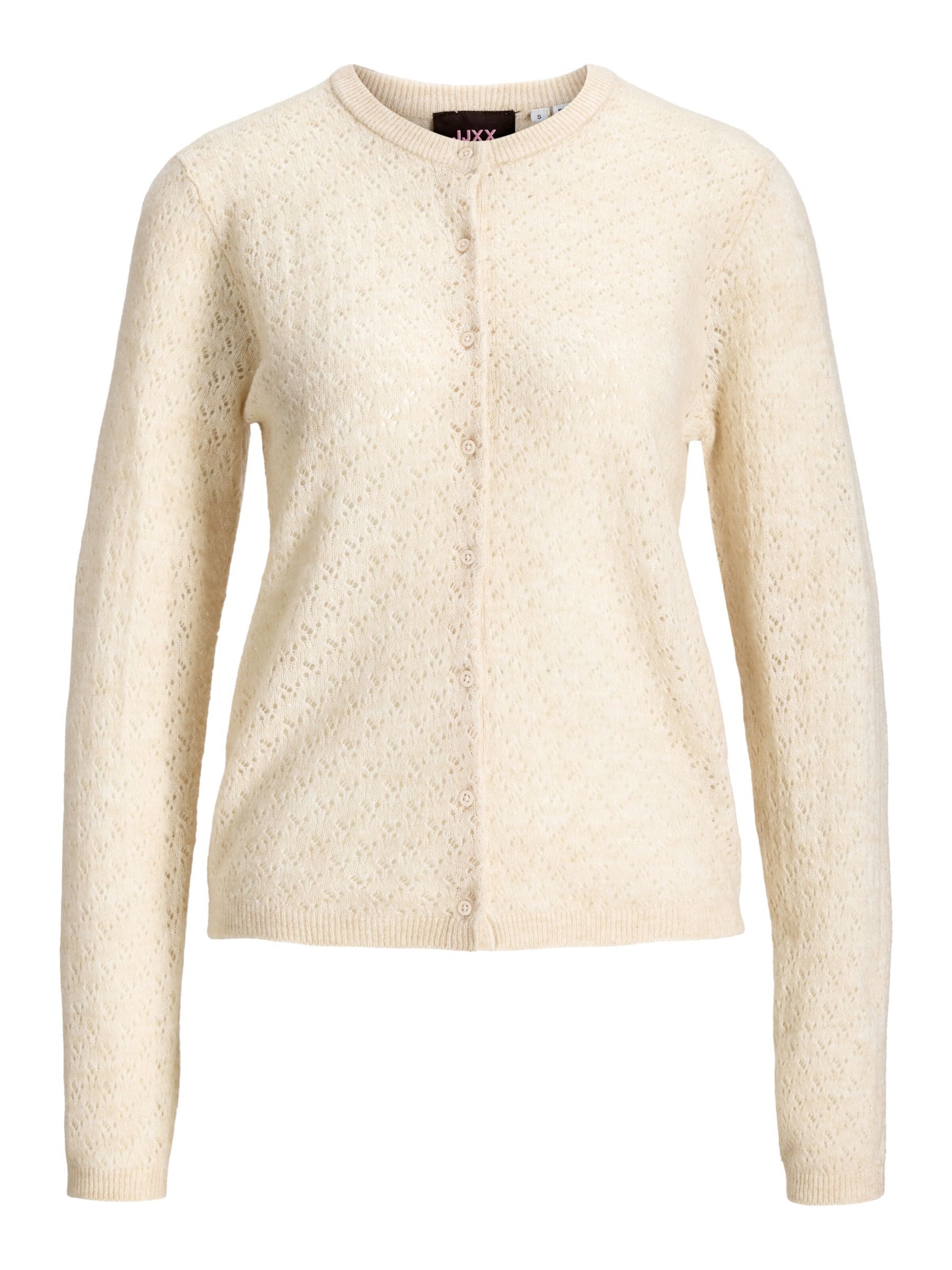 JJXX Cardigan 'JXPhiline' i hvid: forside