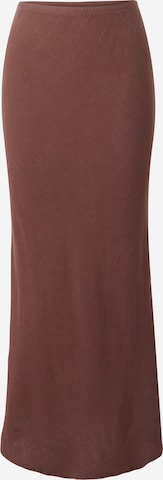 River Island Rok in Bruin: voorkant