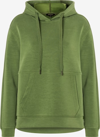 MORE & MORE Sweatshirt in Groen: voorkant