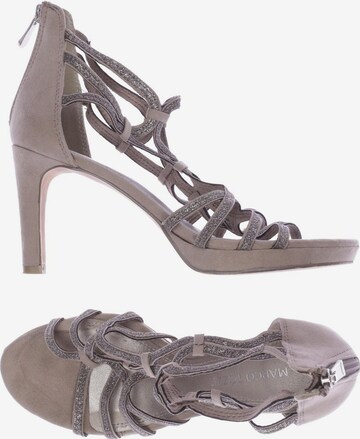 MARCO TOZZI Sandals & High-Heeled Sandals in 38 in Beige: front