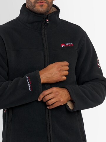 Arctic Seven Athletic Fleece Jacket 'Zeroo' in Grey