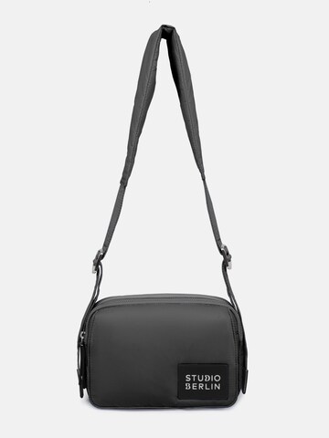 STUDIO BERLIN Crossbody Bag 'DAHLEM MINI' in Black: front