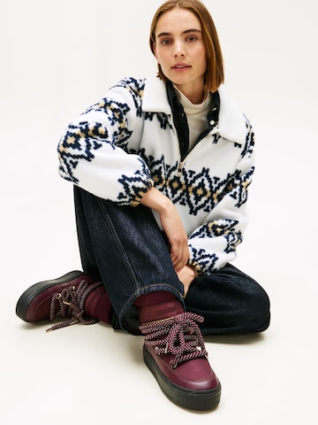 TOMMY HILFIGERČizme za snijeg - crvena boja