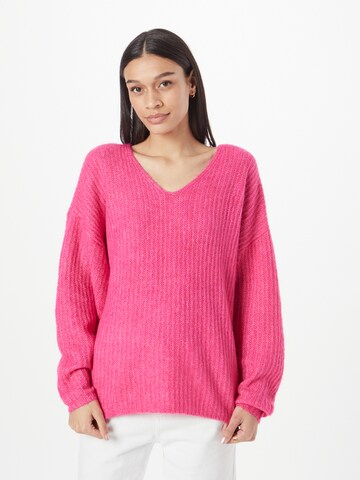 VERO MODA Пуловер 'JULIE' в розово: отпред