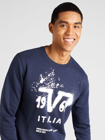 19V69 ITALIA - Sweatshirt 'BENNO' em azul