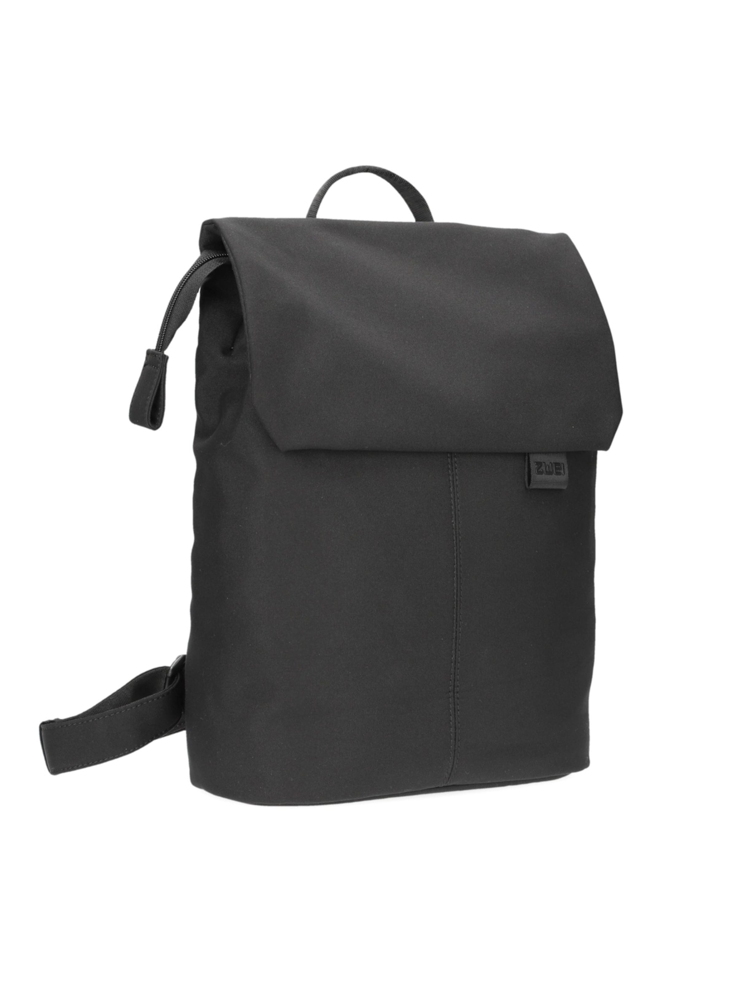 ZWEI Rucksack 'MADEMOISELLE.TEX MRTX13'‌‌‌‌‌‌ in Schwarz