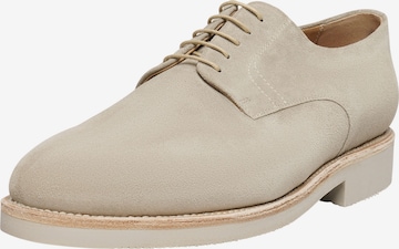 Henry Stevens Lace-Up Shoes 'Winston PDF' in Grey: front