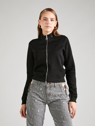 Veste de survêtement G-Star RAW en noir : devant