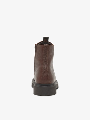 Bianco Lace-Up Boots 'TEMPO' in Brown