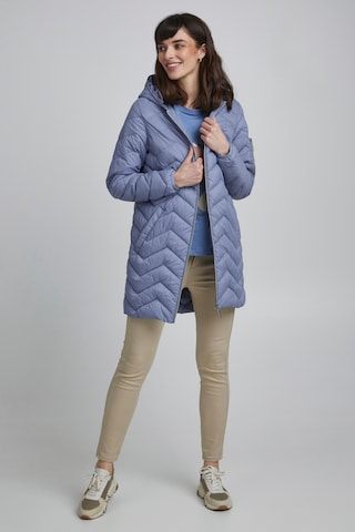 Fransa Winter Coat in Blue