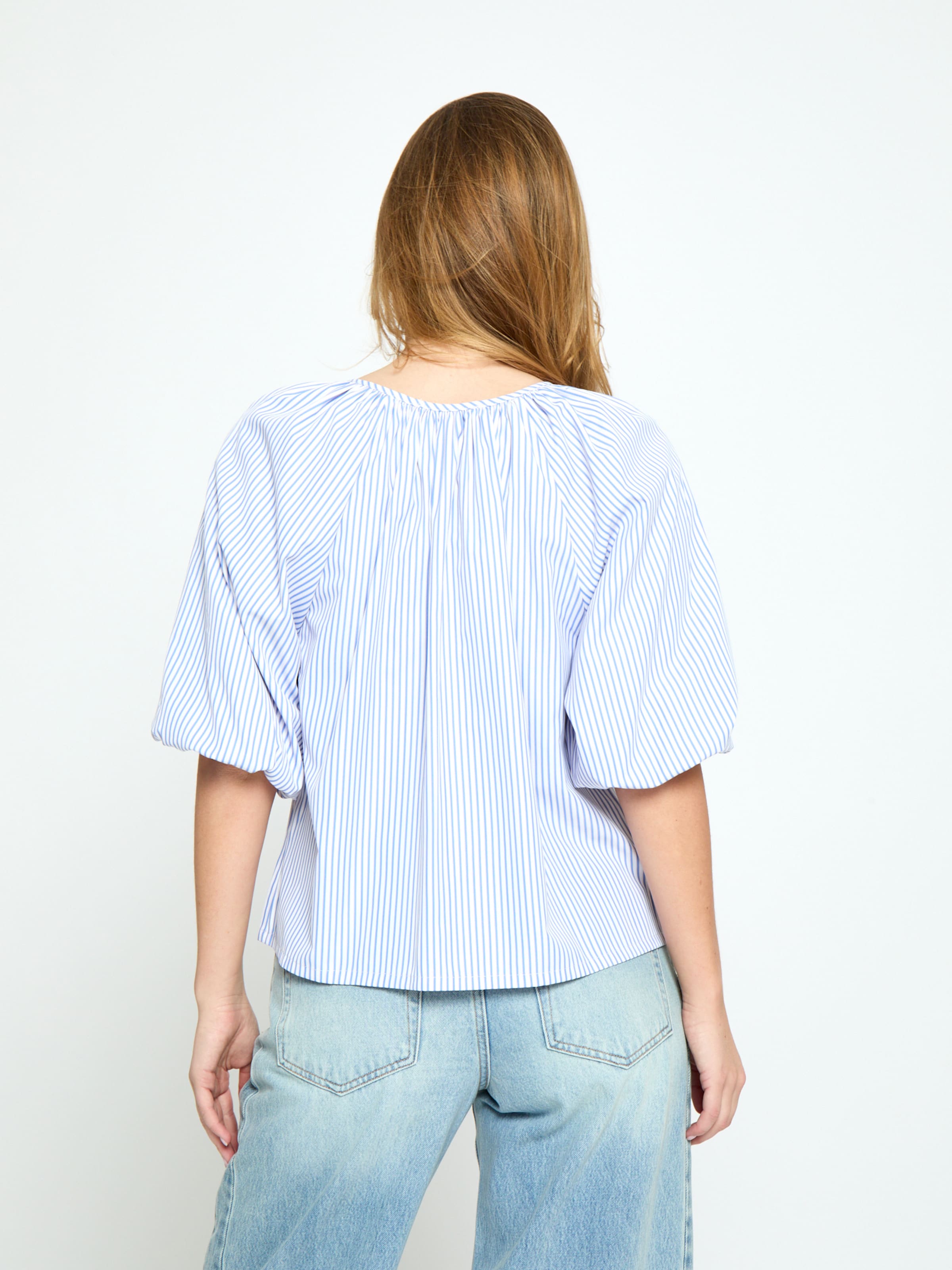 Top 'Pansie' di Peppercorn in blu