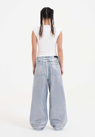 Ed Hardy T-Shirt 'Koi Fisch Steinen' in Weiß