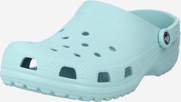 Crocs Clogs in Blue: front