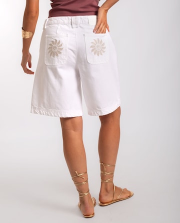 THE-ARE Wide leg Jeans in White