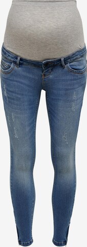 Only Maternity Skinny Jeans 'Kendell' in Blauw