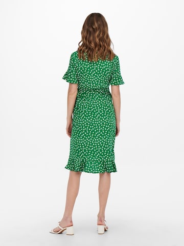 Only Maternity Dress 'Olivia' in Green