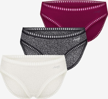 Slip ' Blue GO Crush ' SLOGGI en rose : devant