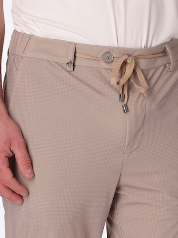 Regular Pantalon chino 'York' Distretto12 en beige