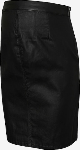 Fustă 'MLSANTOS' de la MAMALICIOUS pe negru: față