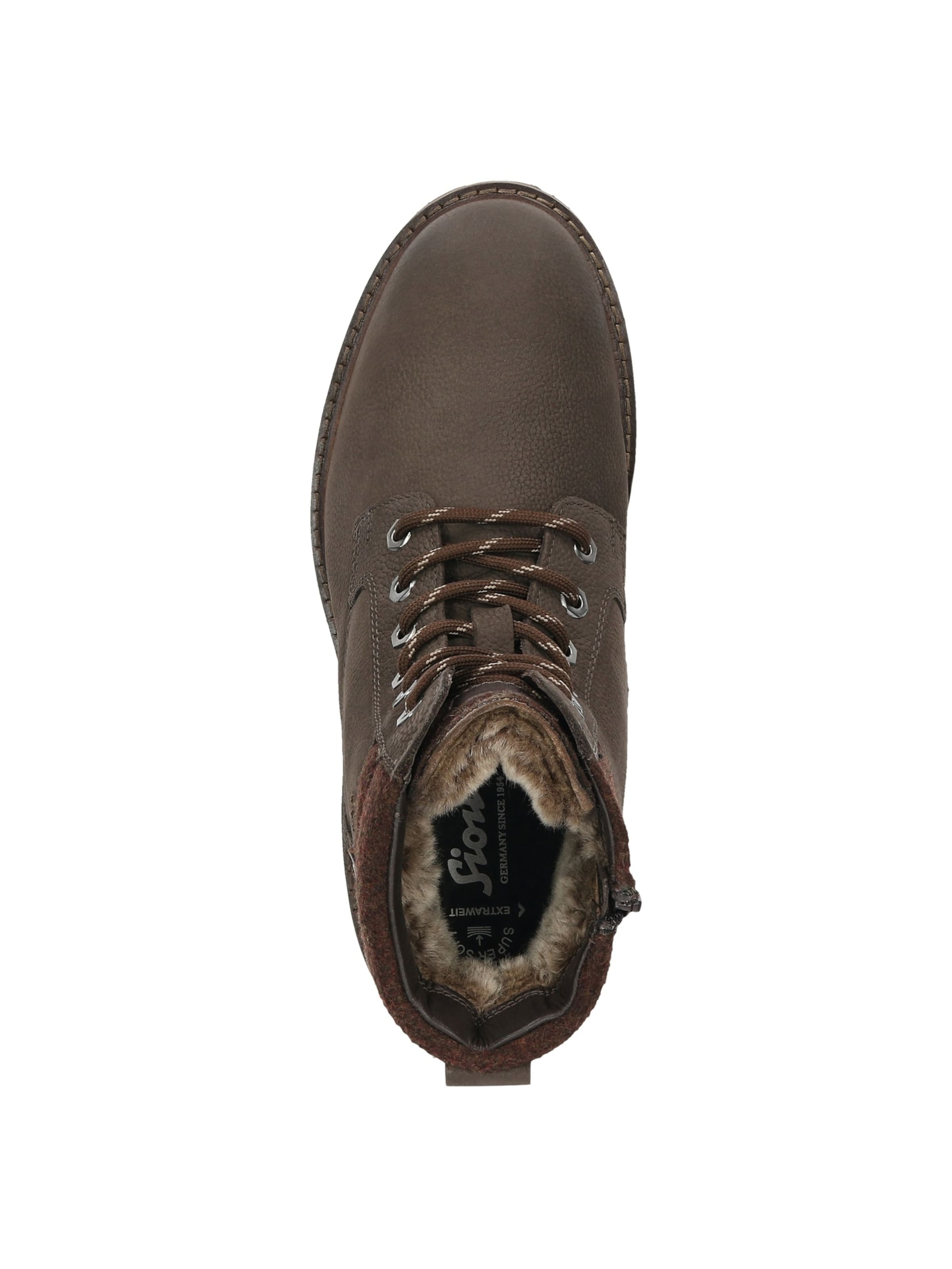 Bottines à lacets ' Adal ' SIOUX en marron
