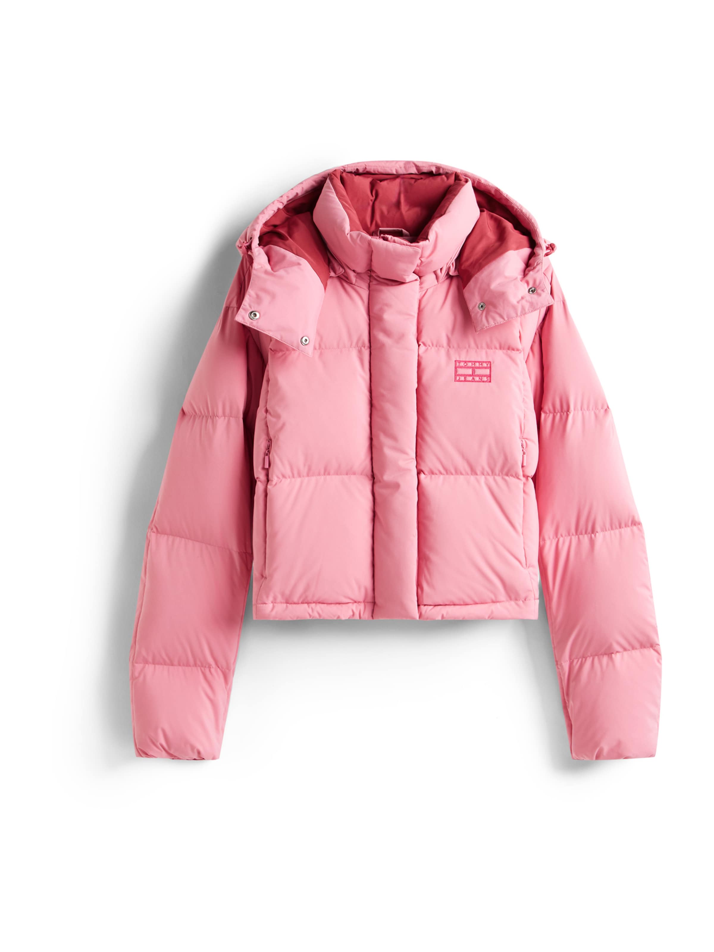 Tommy Jeans Χειμερινό μπουφάν &#x27;ALASKA&#x27; σε ροζ: μπροστά