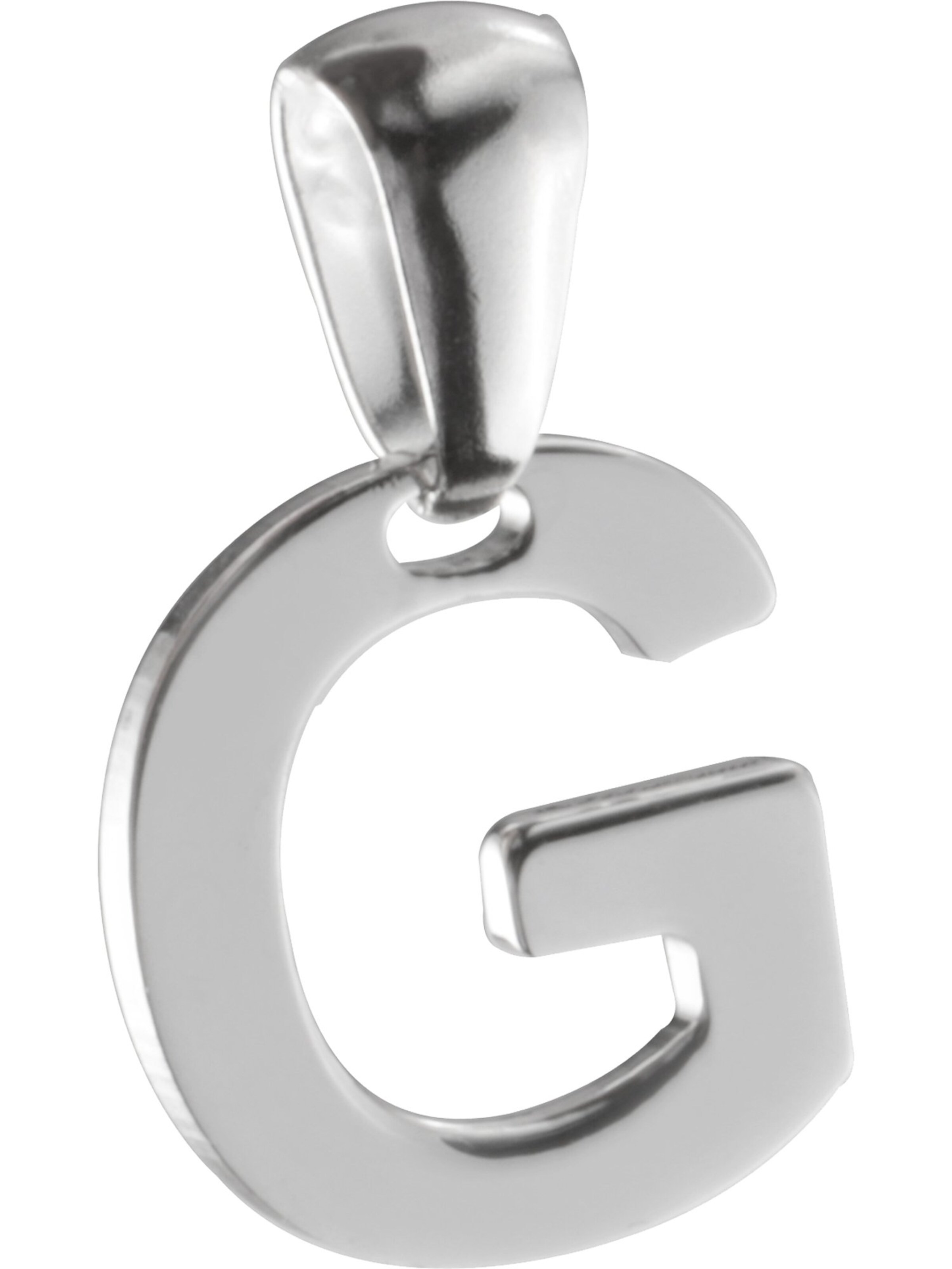 FAVS Pendant in Silver: front