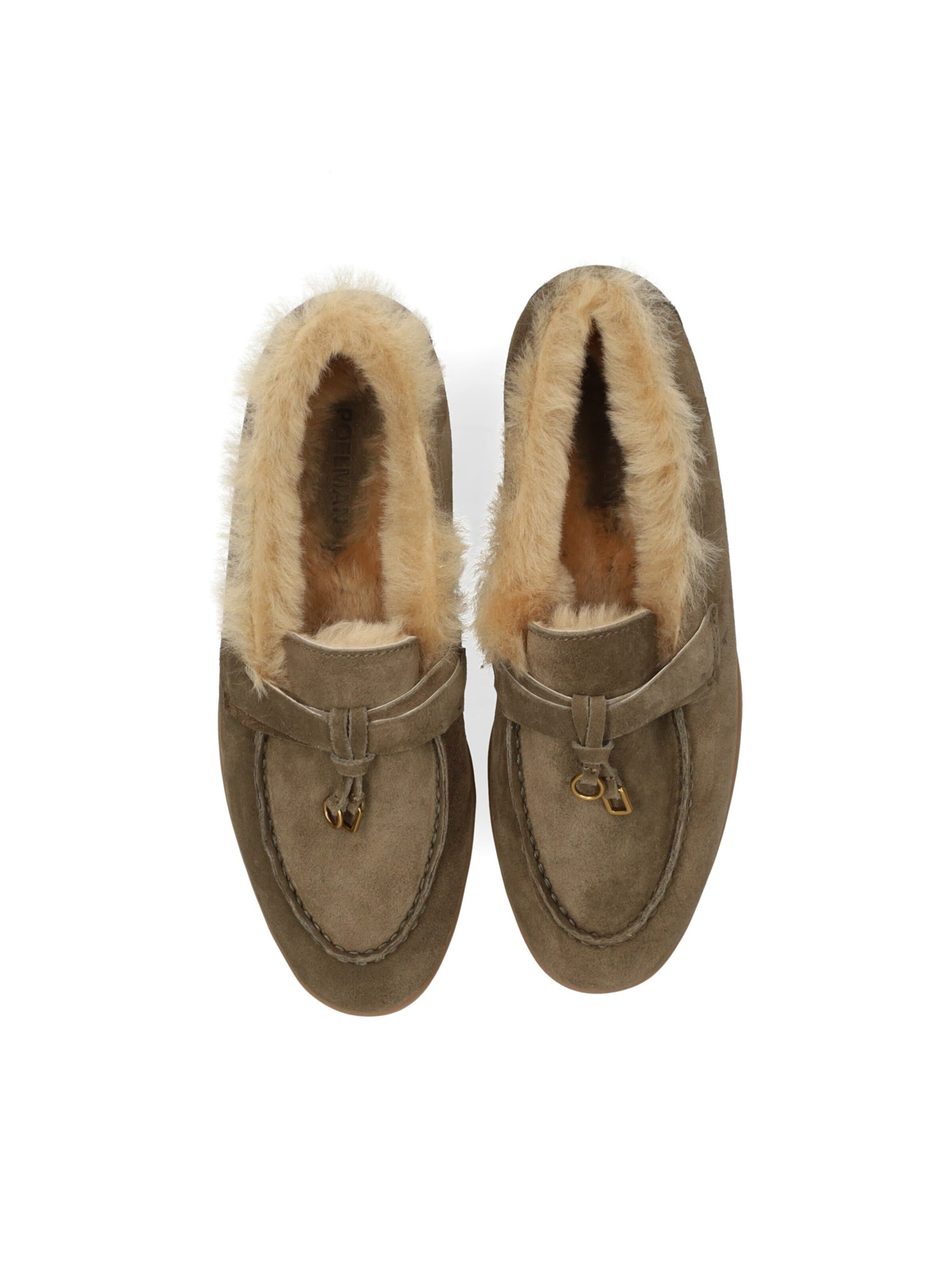 Poelman Instappers 'Poelman ZALAMA Damen Loafer' in Groen