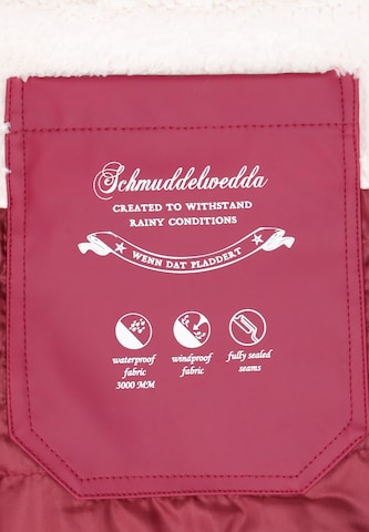 Manteau mi-saison Schmuddelwedda en rouge